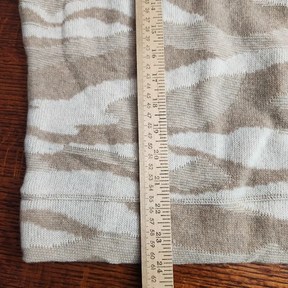 PrAna Snowbound Sweater NWT size XL tan beige recycled wool - Picture 13 of 14